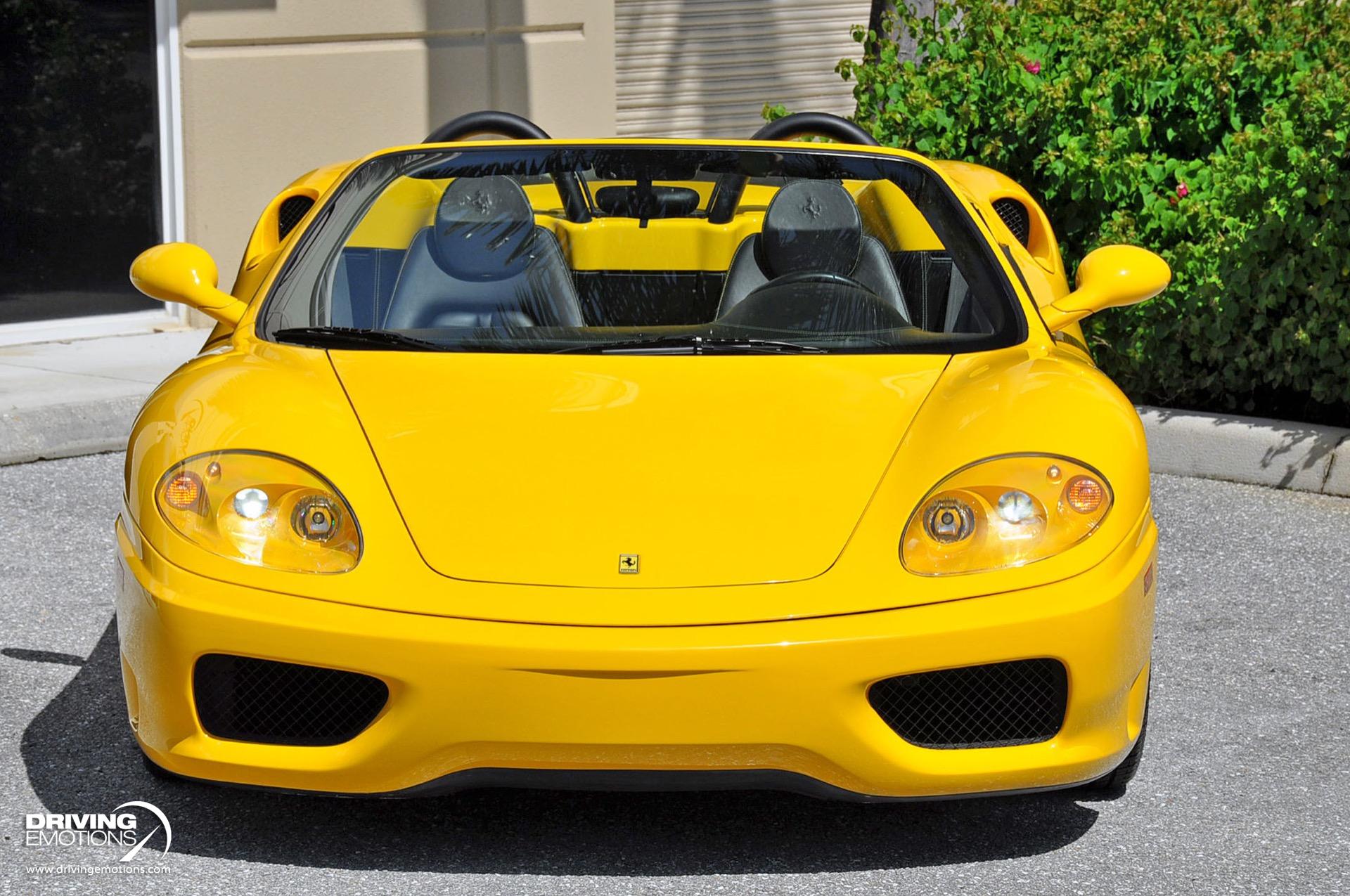 Used 2004 Ferrari 360 Spider F1 DAYTONA SEATS! CONTRAST STITCHING! LOW MILES! | St. Petersburg, FL
