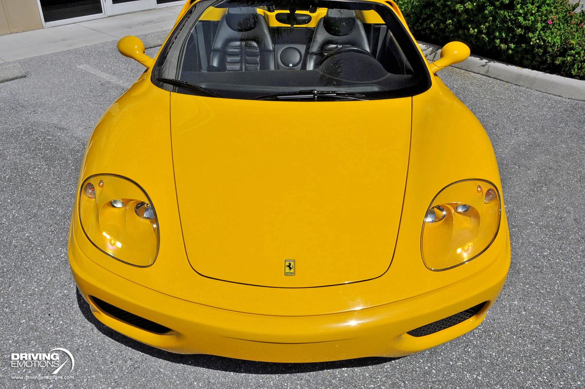 Used 2004 Ferrari 360 Spider F1 DAYTONA SEATS! CONTRAST STITCHING! LOW MILES! | St. Petersburg, FL