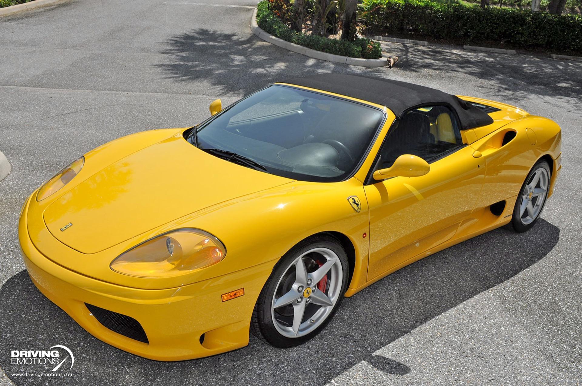 Used 2004 Ferrari 360 Spider F1 DAYTONA SEATS! CONTRAST STITCHING! LOW MILES! | St. Petersburg, FL