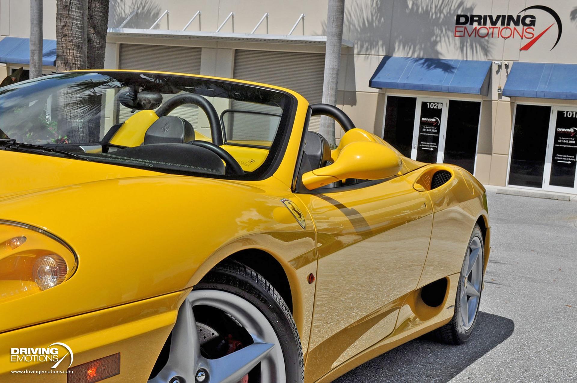 Used 2004 Ferrari 360 Spider F1 DAYTONA SEATS! CONTRAST STITCHING! LOW MILES! | St. Petersburg, FL