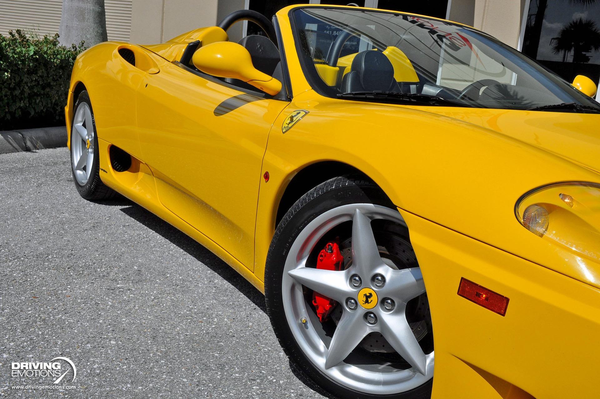 Used 2004 Ferrari 360 Spider F1 DAYTONA SEATS! CONTRAST STITCHING! LOW MILES! | St. Petersburg, FL