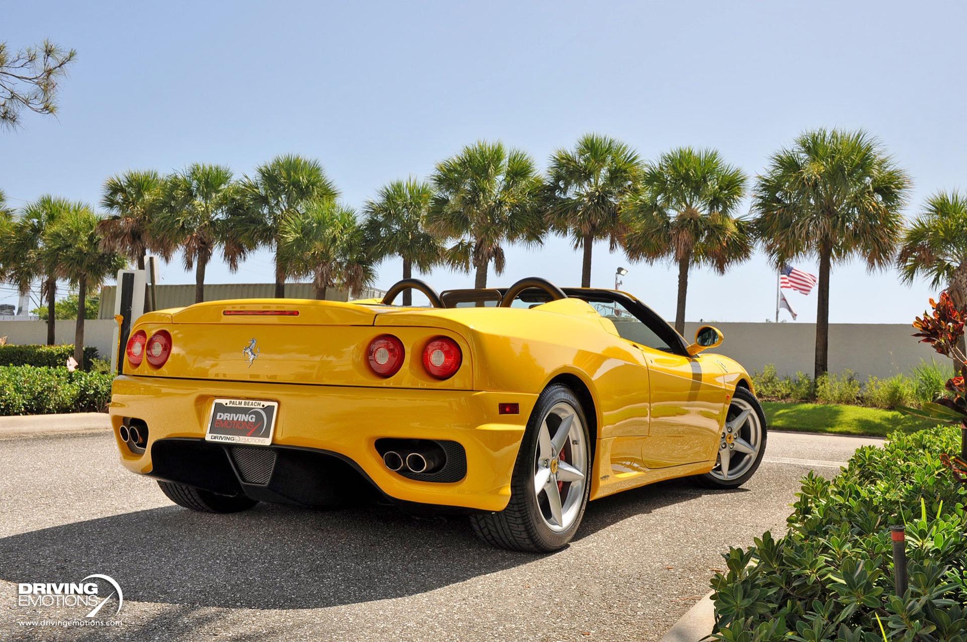 Used 2004 Ferrari 360 Spider F1 DAYTONA SEATS! CONTRAST STITCHING! LOW MILES! | St. Petersburg, FL