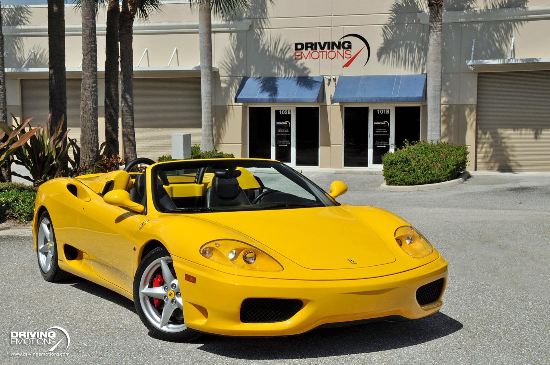 Used 2004 Ferrari 360 Spider F1 DAYTONA SEATS! CONTRAST STITCHING! LOW MILES! | St. Petersburg, FL