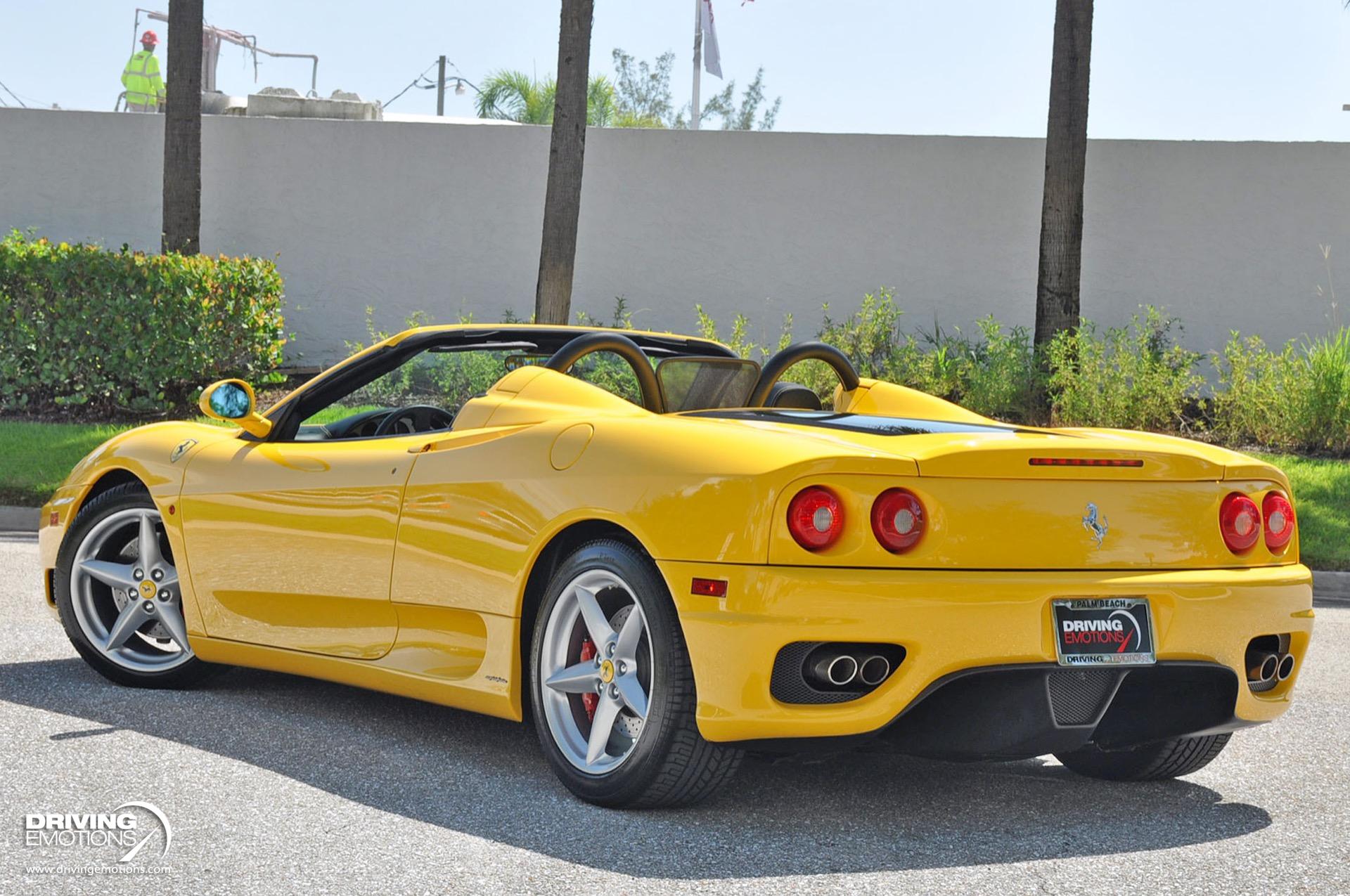 Used 2004 Ferrari 360 Spider F1 DAYTONA SEATS! CONTRAST STITCHING! LOW MILES! | St. Petersburg, FL