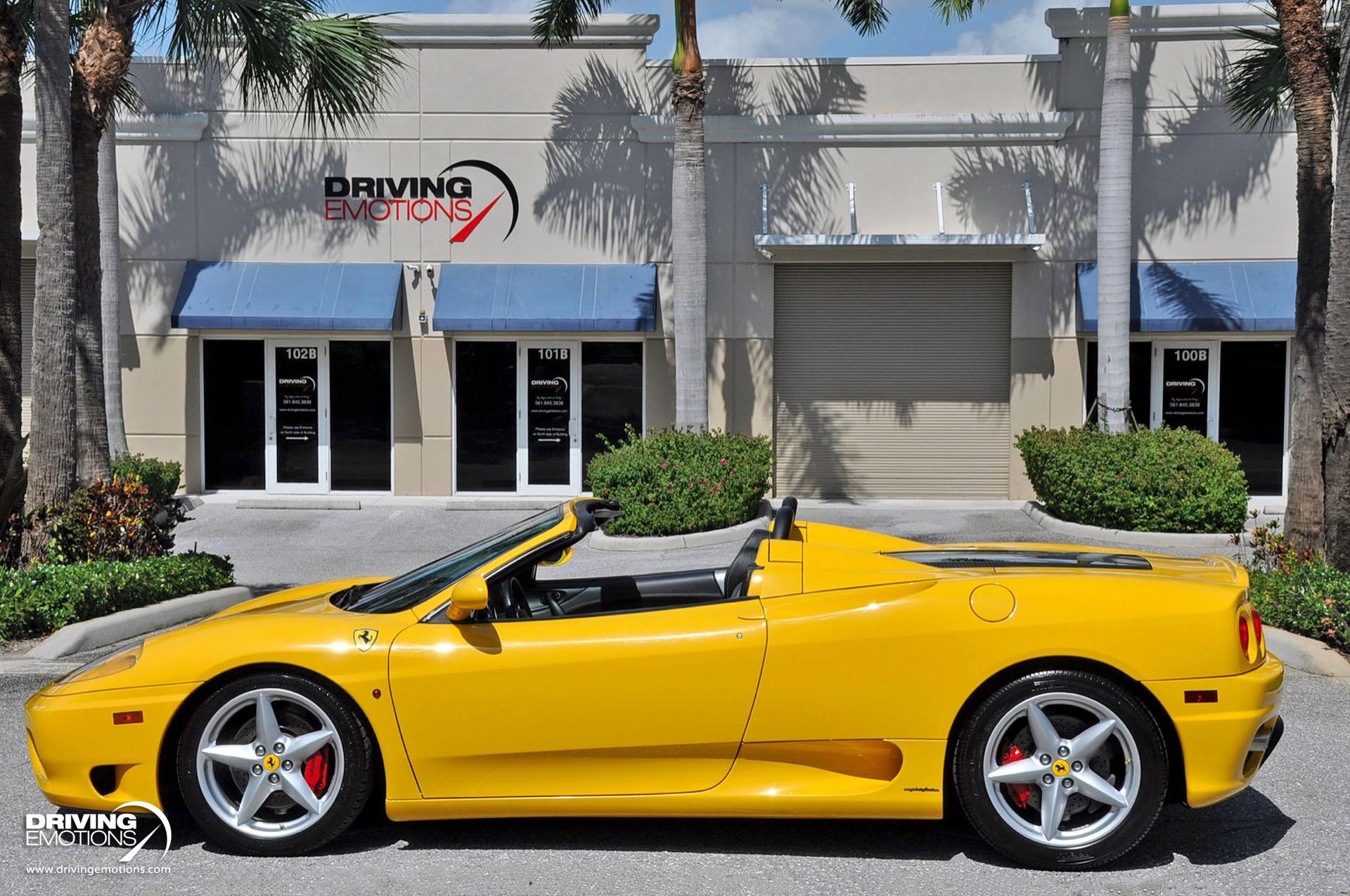 Used 2004 Ferrari 360 Spider F1 DAYTONA SEATS! CONTRAST STITCHING! LOW MILES! | St. Petersburg, FL