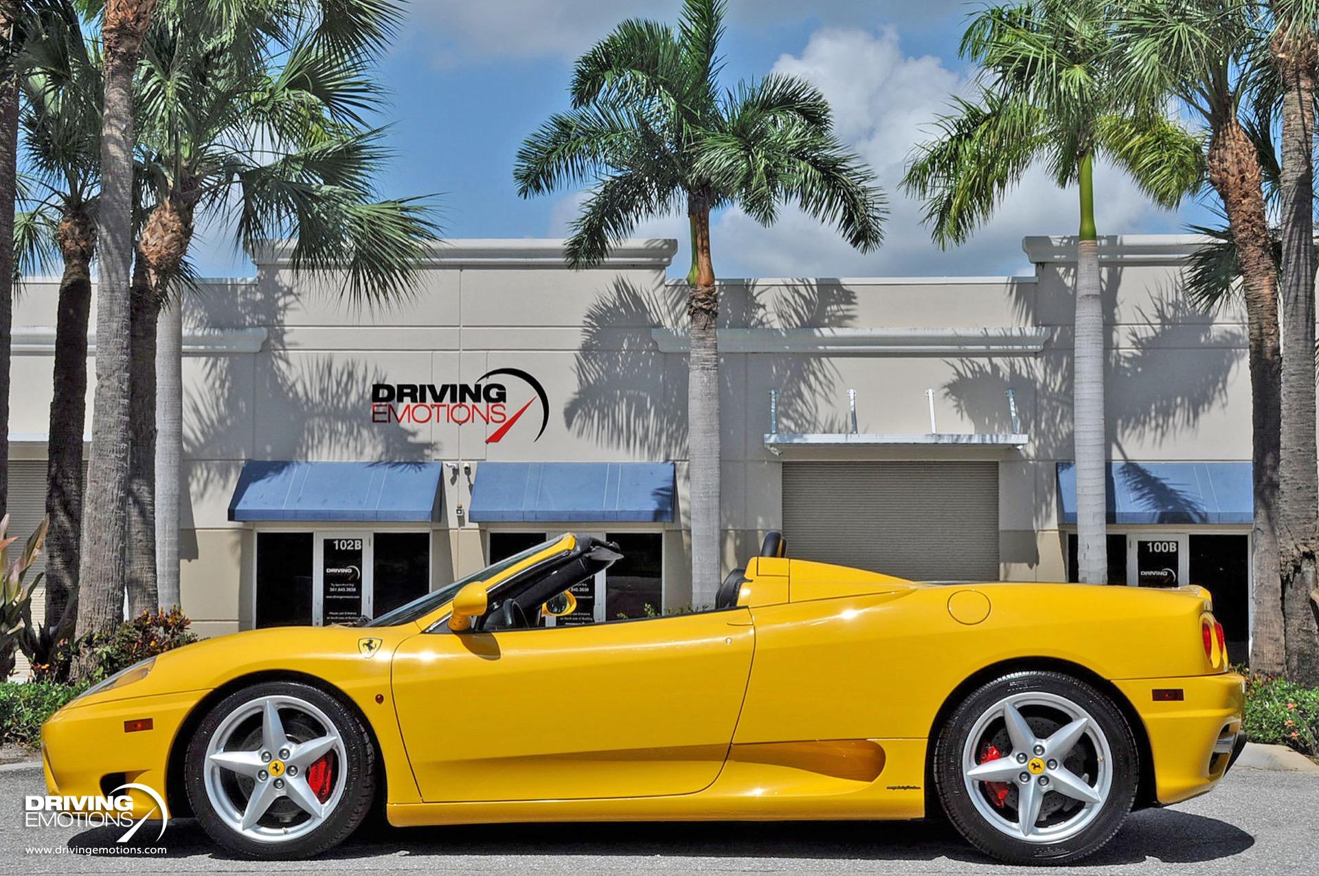 Used 2004 Ferrari 360 Spider F1 DAYTONA SEATS! CONTRAST STITCHING! LOW MILES! | St. Petersburg, FL