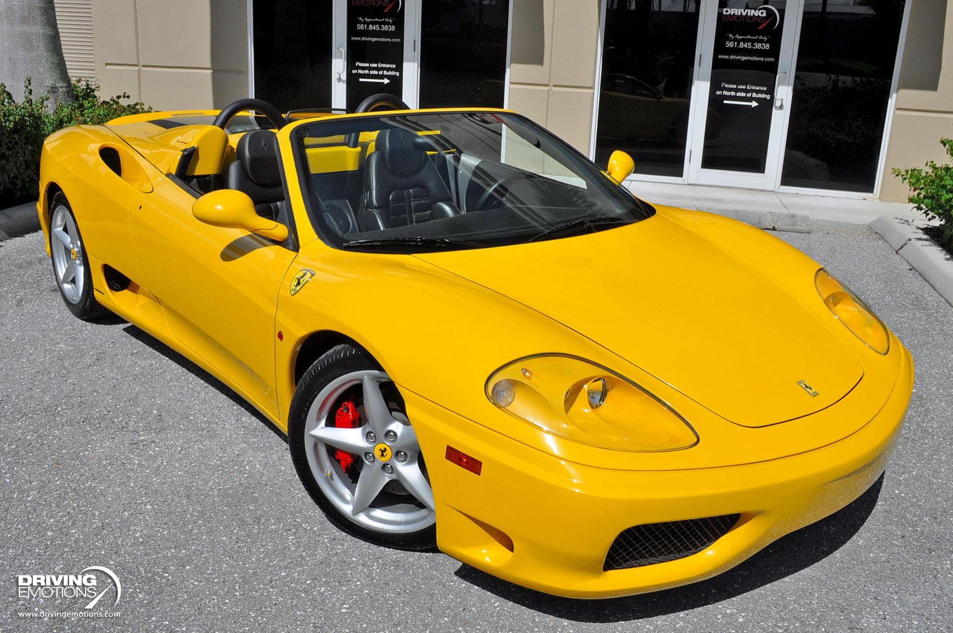 Used 2004 Ferrari 360 Spider F1 DAYTONA SEATS! CONTRAST STITCHING! LOW MILES! | St. Petersburg, FL