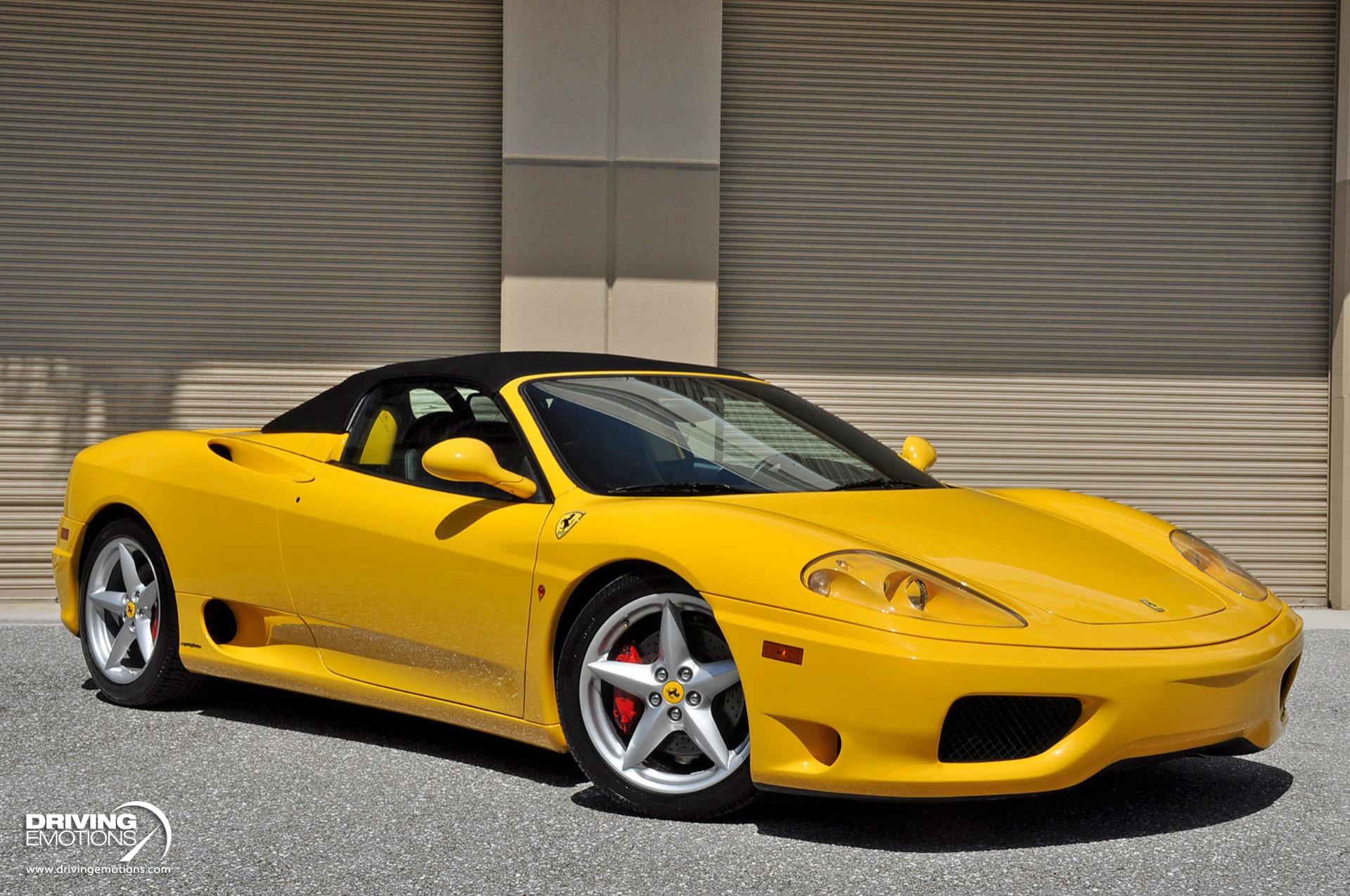 Used 2004 Ferrari 360 Spider F1 DAYTONA SEATS! CONTRAST STITCHING! LOW MILES! | St. Petersburg, FL