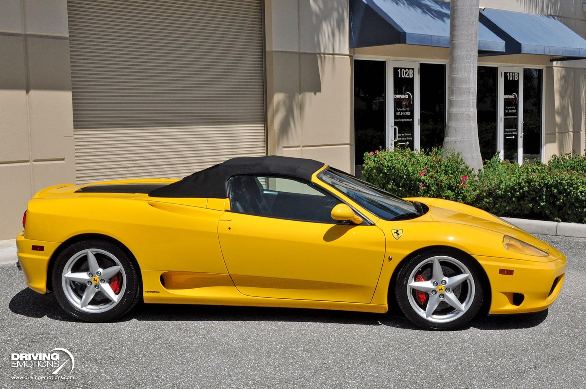 Used 2004 Ferrari 360 Spider F1 DAYTONA SEATS! CONTRAST STITCHING! LOW MILES! | St. Petersburg, FL