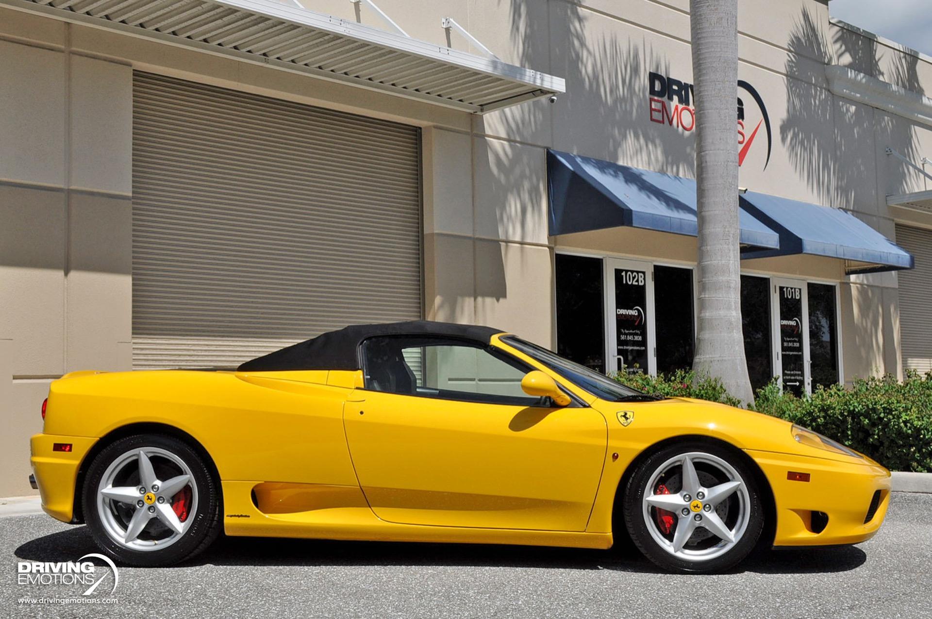 Used 2004 Ferrari 360 Spider F1 DAYTONA SEATS! CONTRAST STITCHING! LOW MILES! | St. Petersburg, FL