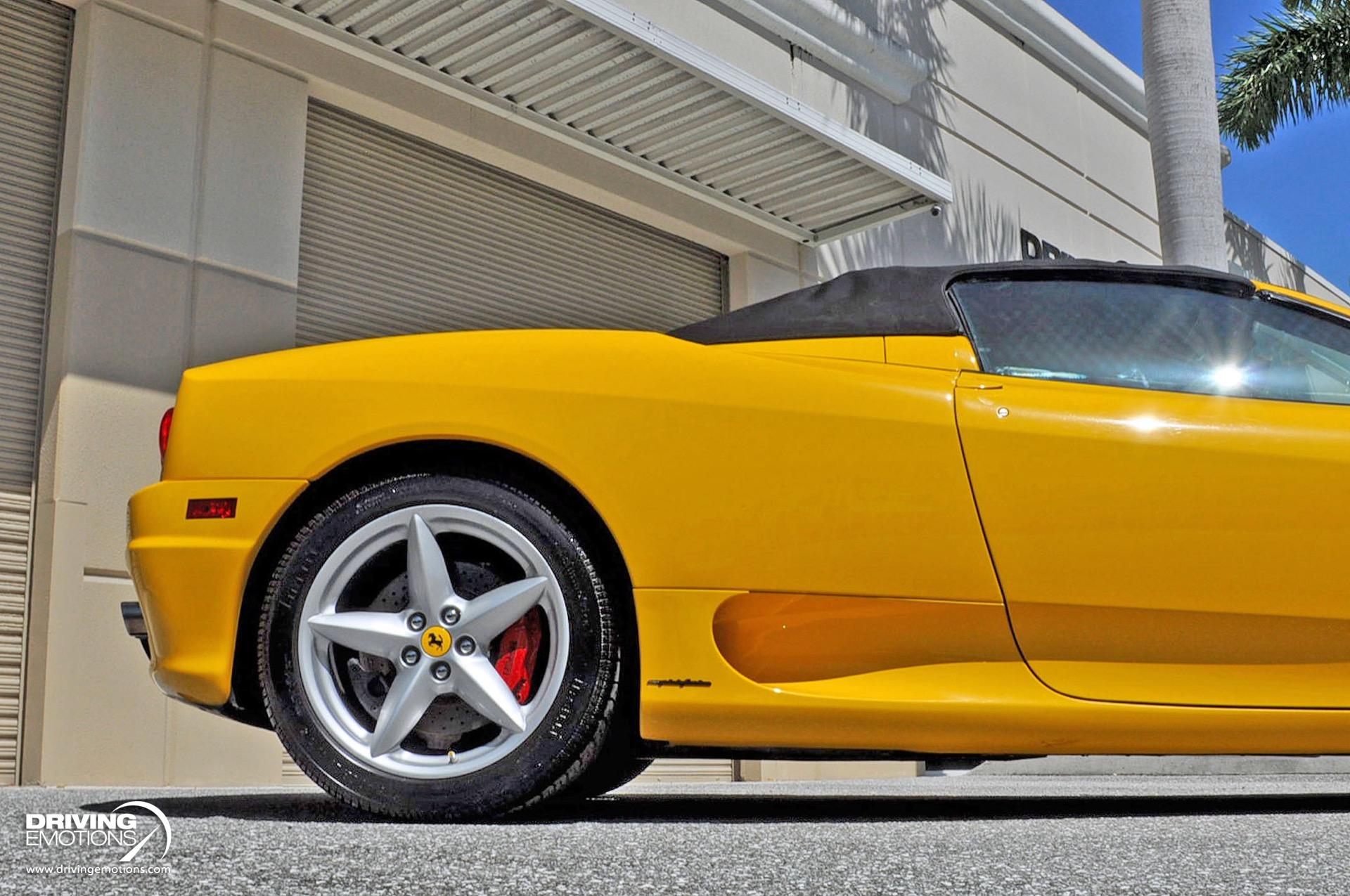 Used 2004 Ferrari 360 Spider F1 DAYTONA SEATS! CONTRAST STITCHING! LOW MILES! | St. Petersburg, FL