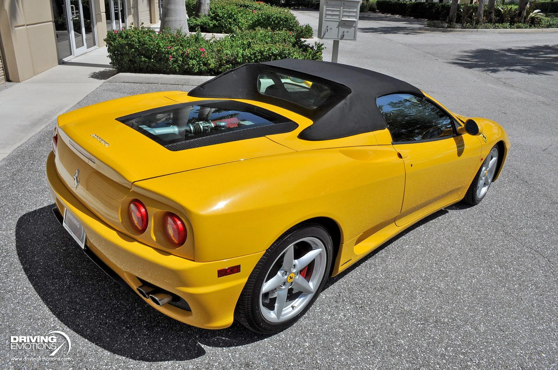 Used 2004 Ferrari 360 Spider F1 DAYTONA SEATS! CONTRAST STITCHING! LOW MILES! | St. Petersburg, FL