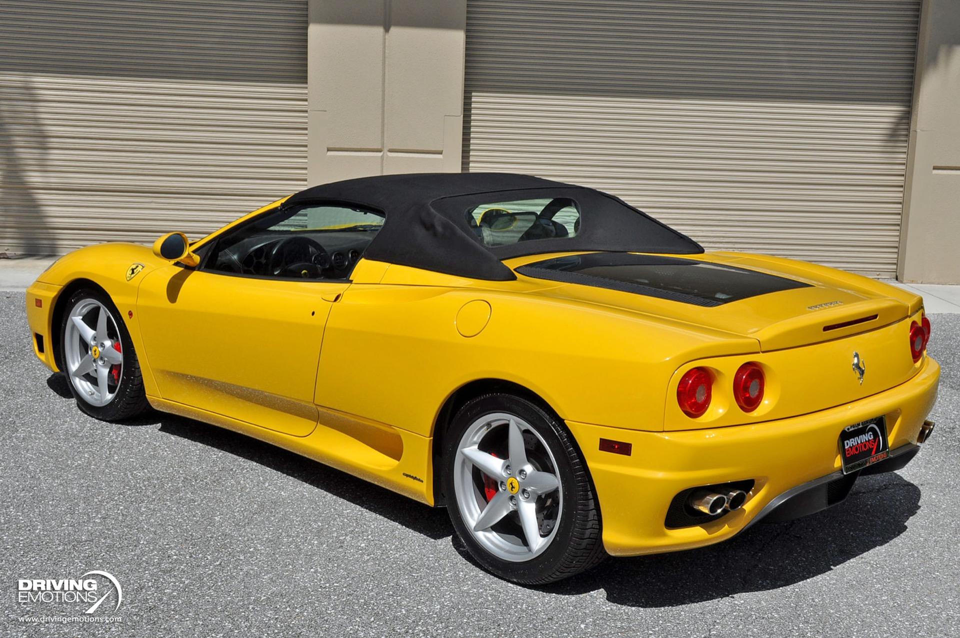 Used 2004 Ferrari 360 Spider F1 DAYTONA SEATS! CONTRAST STITCHING! LOW MILES! | St. Petersburg, FL