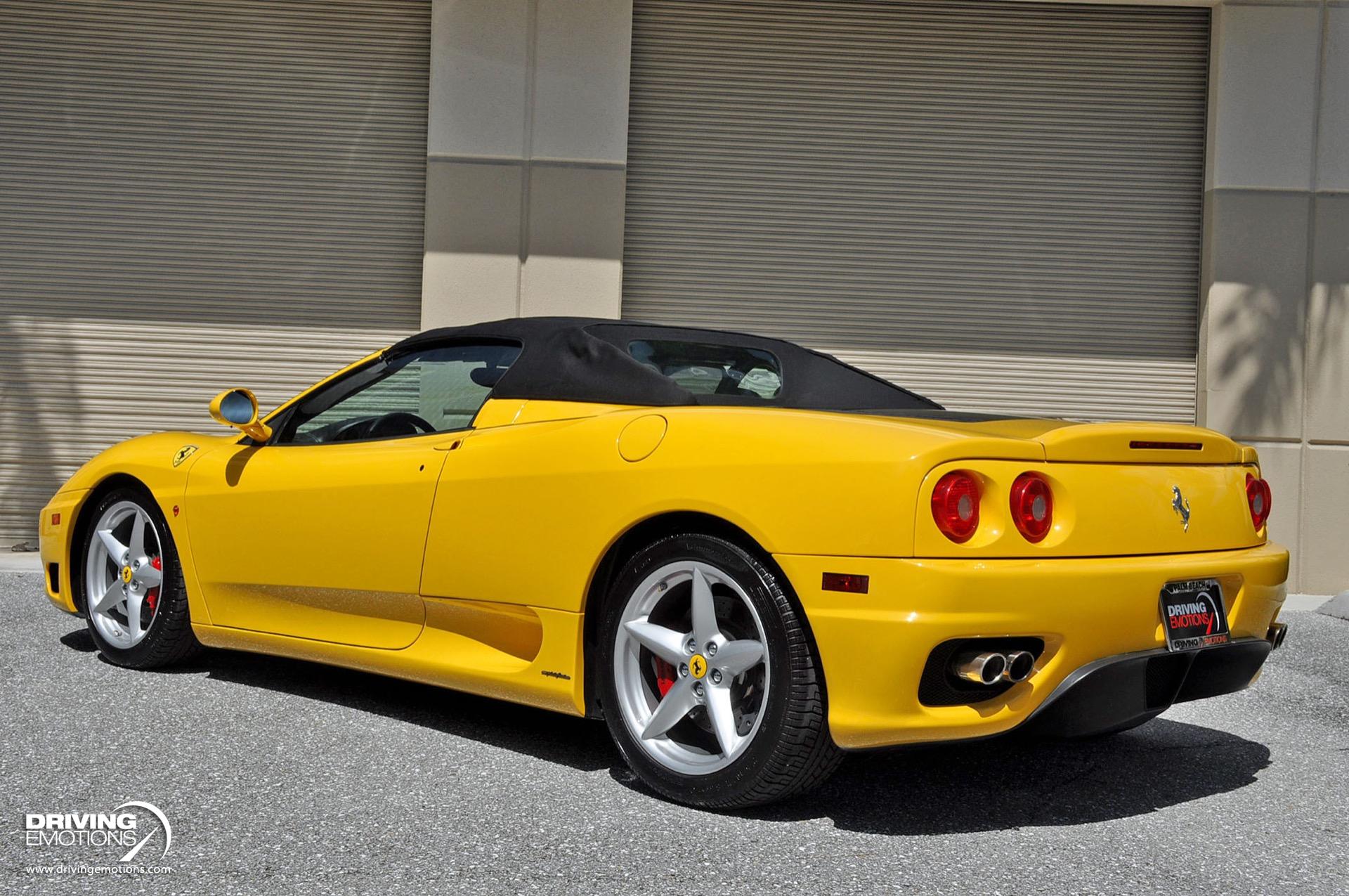 Used 2004 Ferrari 360 Spider F1 DAYTONA SEATS! CONTRAST STITCHING! LOW MILES! | St. Petersburg, FL