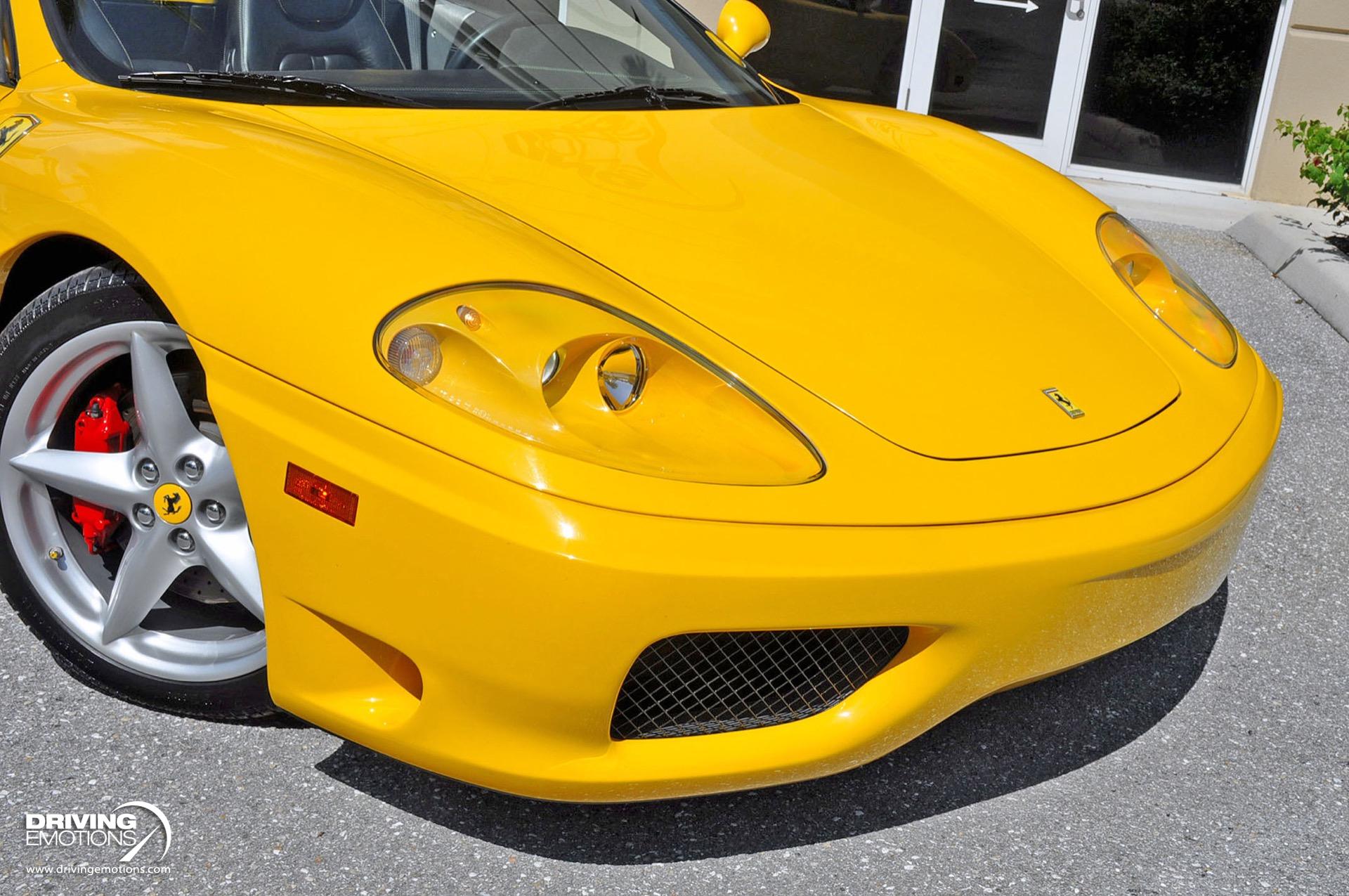 Used 2004 Ferrari 360 Spider F1 DAYTONA SEATS! CONTRAST STITCHING! LOW MILES! | Lake Park, FL