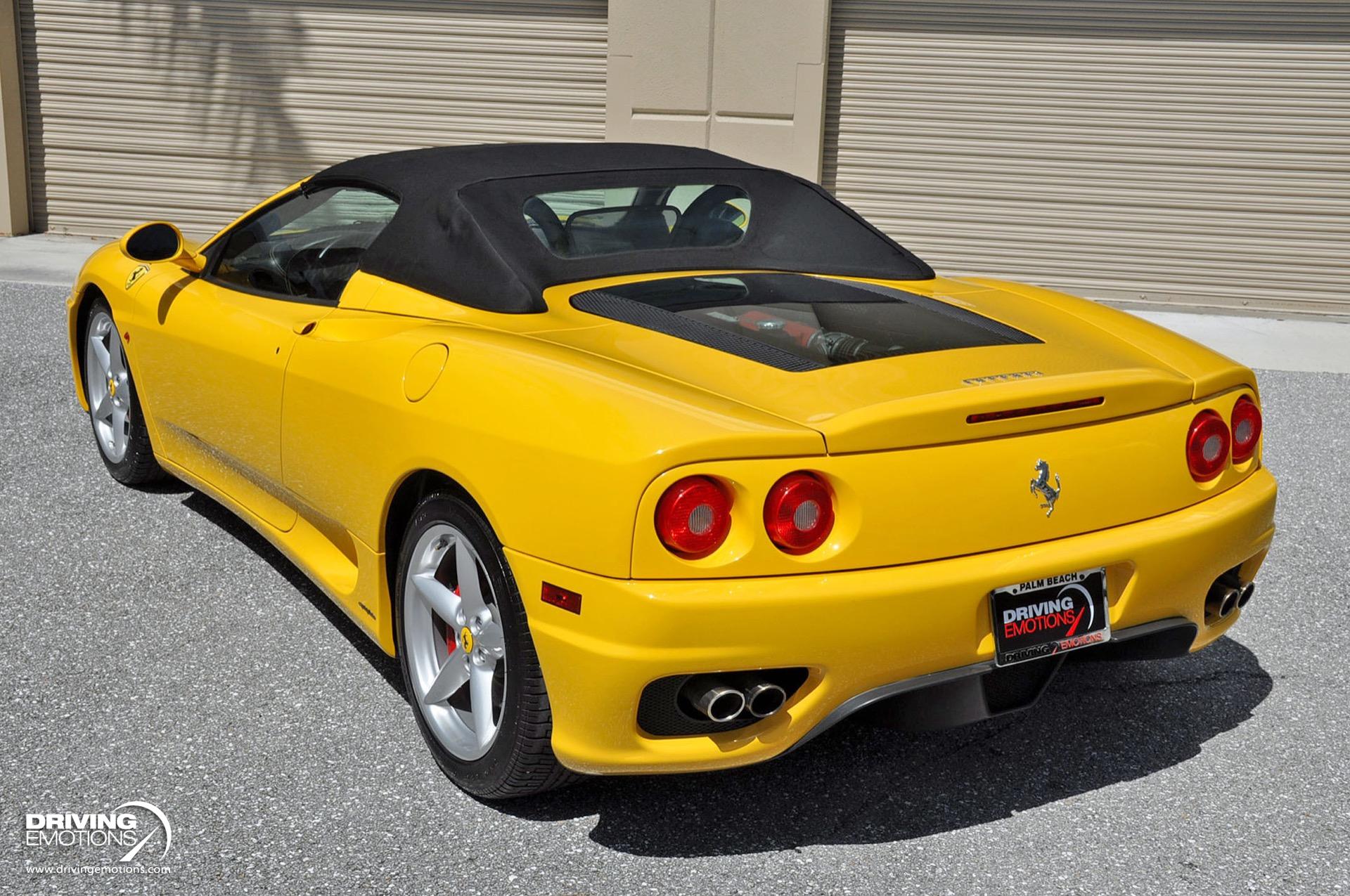 Used 2004 Ferrari 360 Spider F1 DAYTONA SEATS! CONTRAST STITCHING! LOW MILES! | St. Petersburg, FL