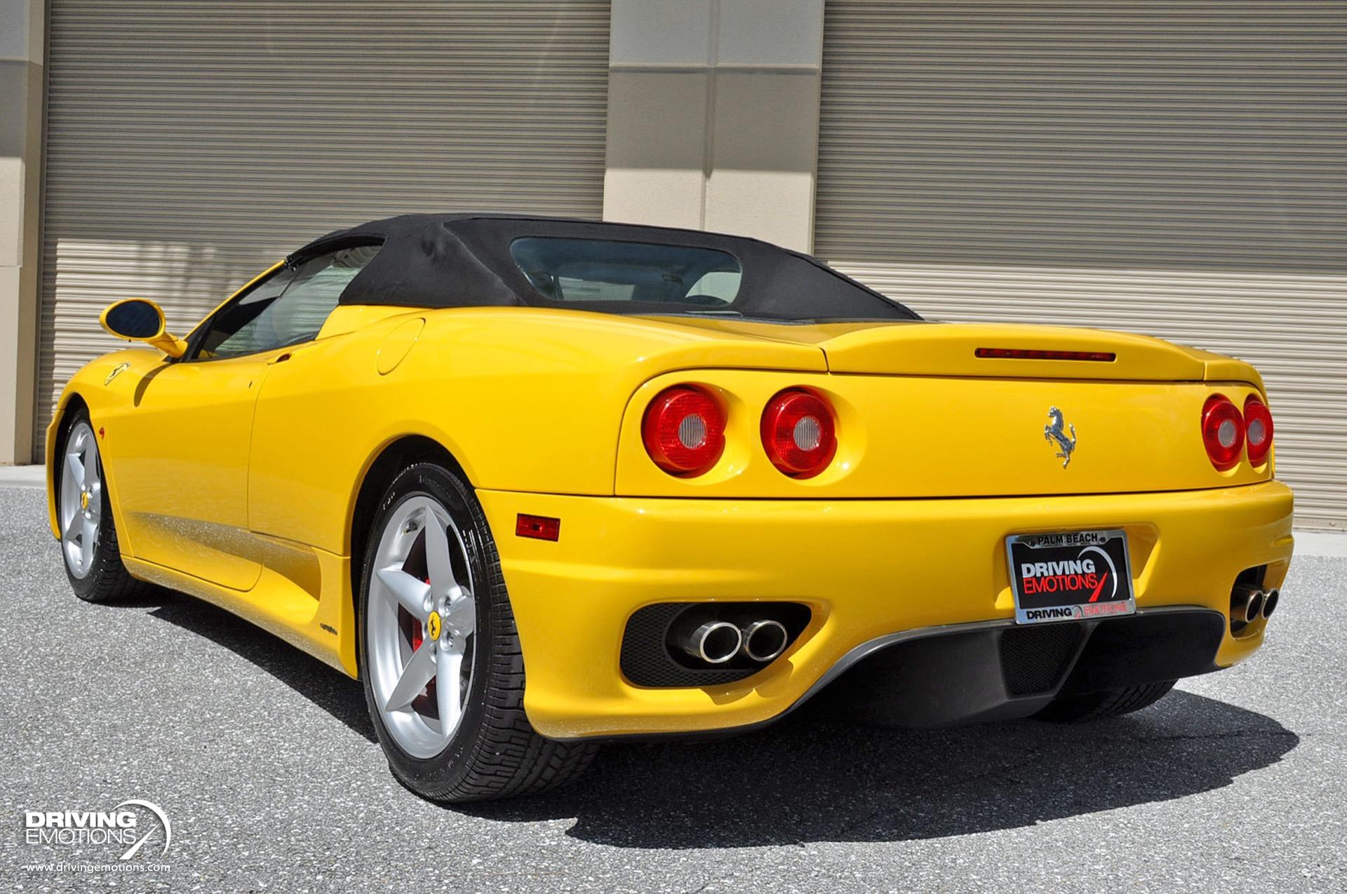 Used 2004 Ferrari 360 Spider F1 DAYTONA SEATS! CONTRAST STITCHING! LOW MILES! | St. Petersburg, FL