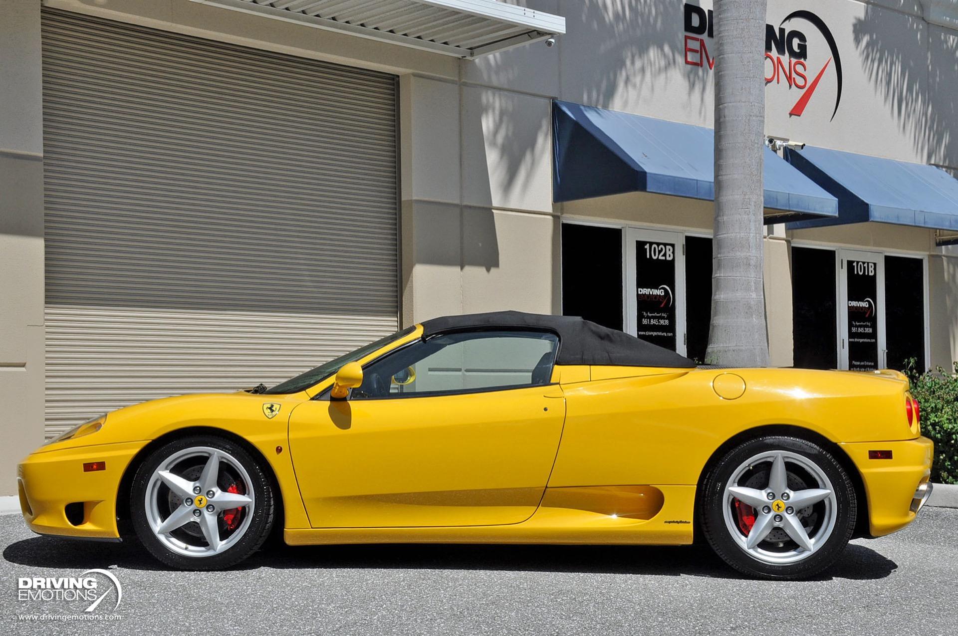 Used 2004 Ferrari 360 Spider F1 DAYTONA SEATS! CONTRAST STITCHING! LOW MILES! | St. Petersburg, FL
