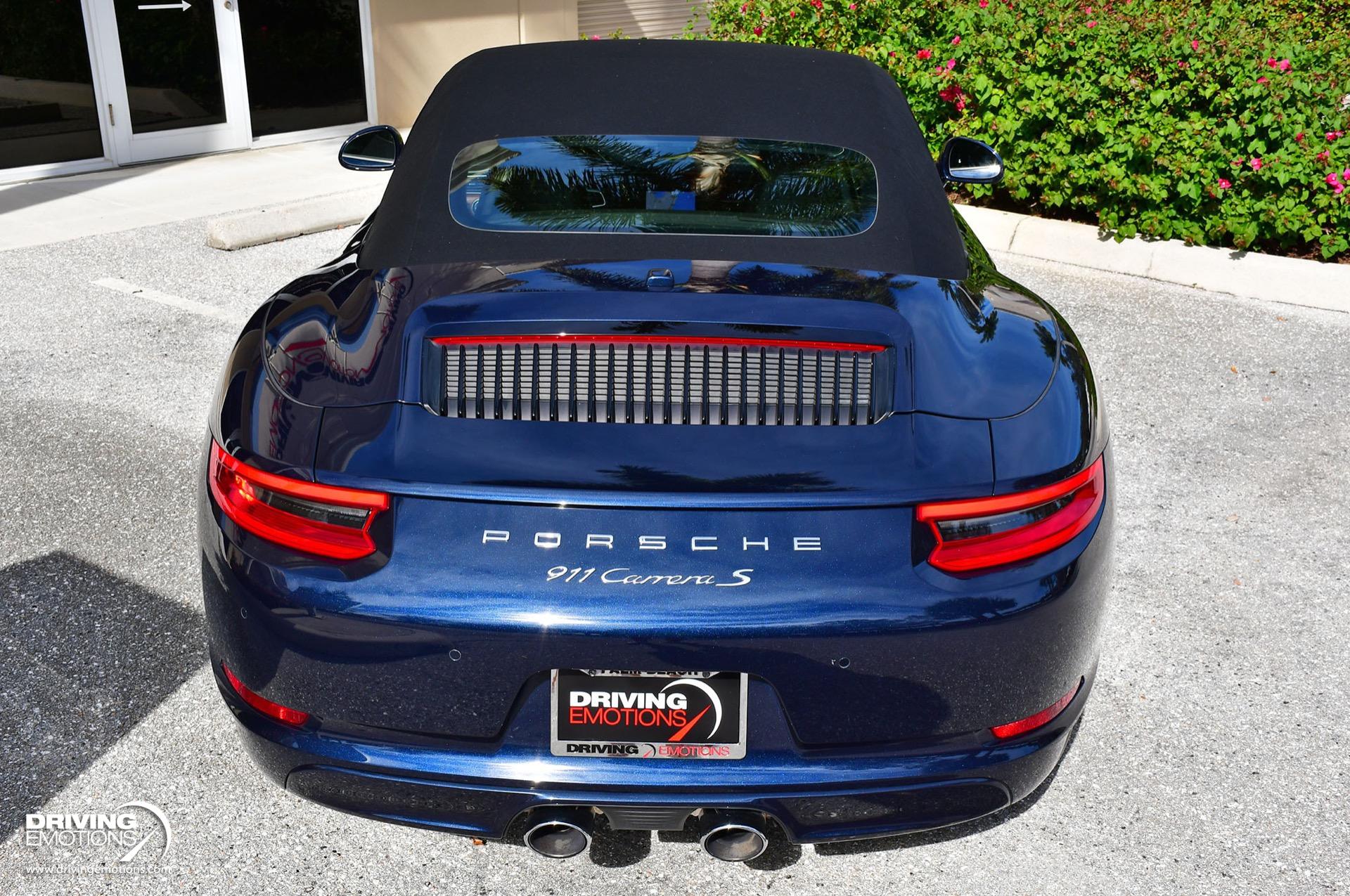 Used 2019 Porsche 911 Carrera S Cabriolet Carrera S 6-SPEED MANUAL!! SPORT EXHAUST! BOSE SOUND! $144K MSRP!! | Lake Park, FL
