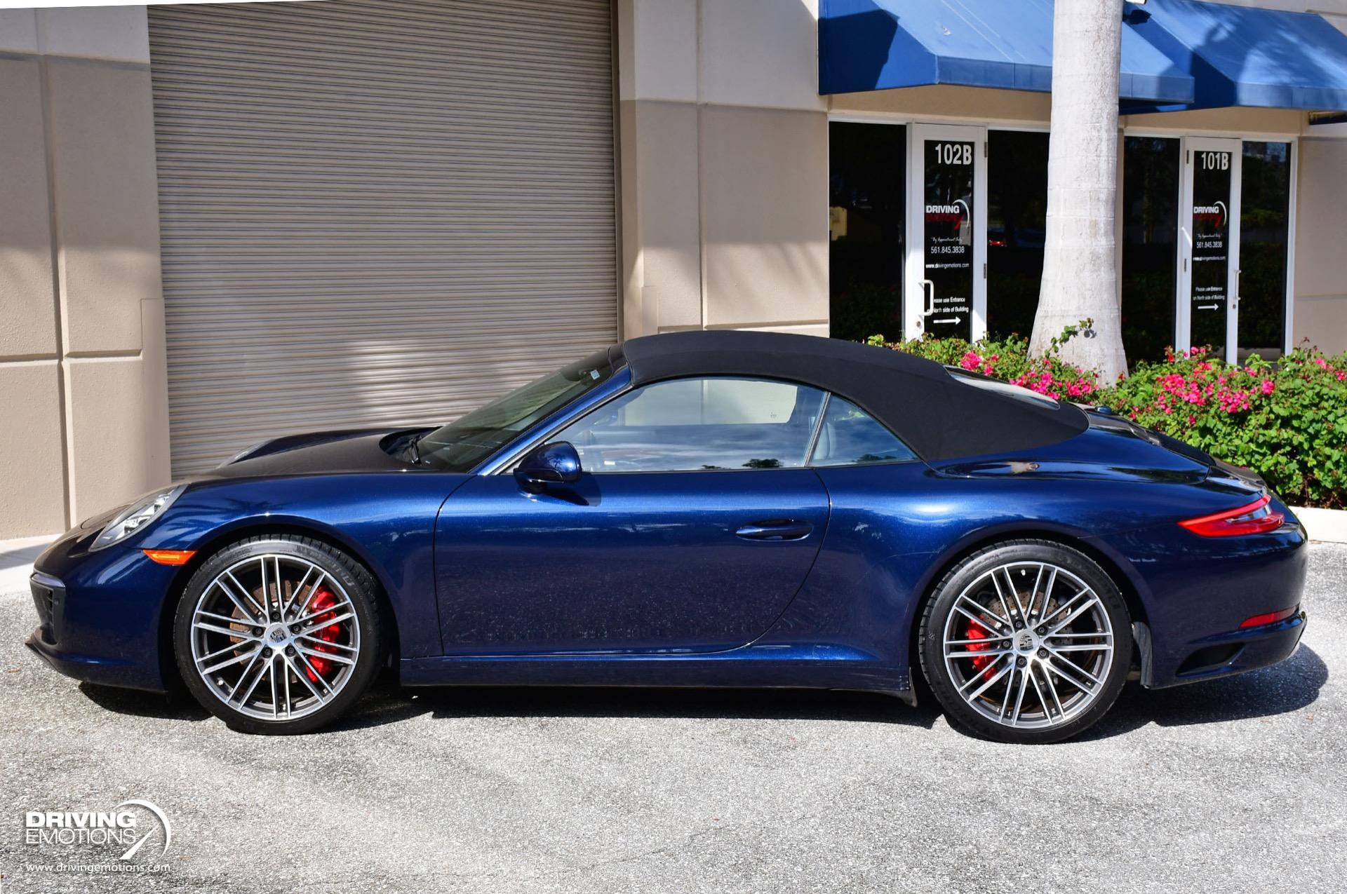 Used 2019 Porsche 911 Carrera S Cabriolet Carrera S 6-SPEED MANUAL!! SPORT EXHAUST! BOSE SOUND! $144K MSRP!! | Lake Park, FL