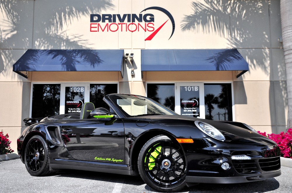 2012 Porsche 911 Turbo S Cabriolet Edition 918 Spyder 918