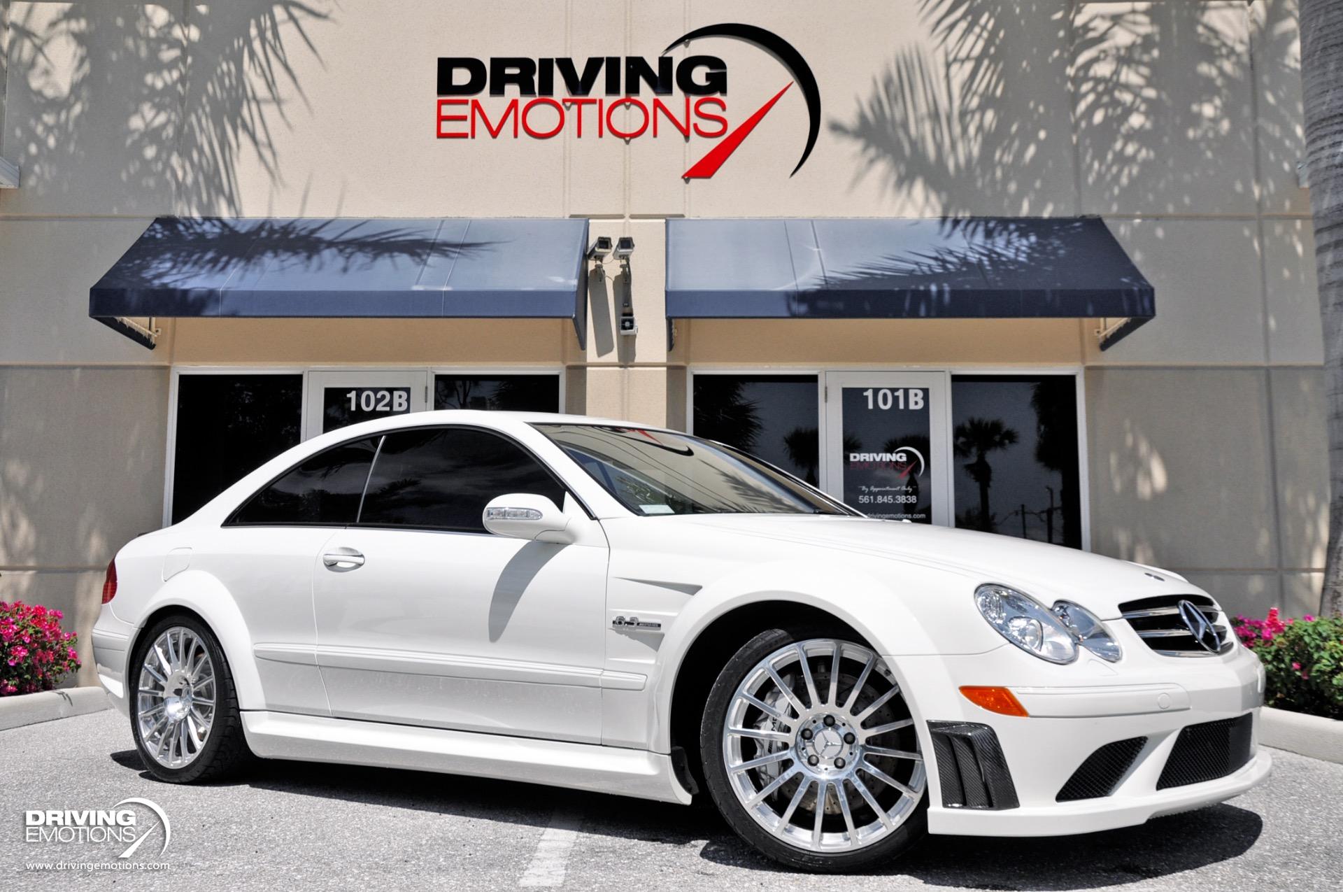 Arctic White 2008 Mercedes-Benz CLK Coupe Rear-Wheel Drive 7-Speed Automatic