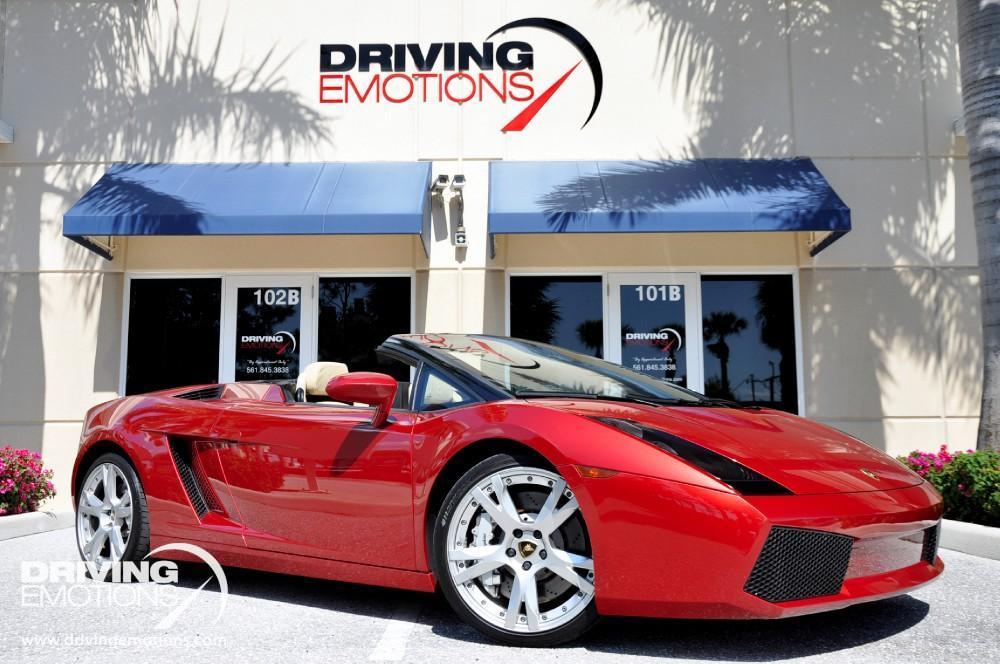 2007 Lamborghini Gallardo Spyder Spyder Stock 5682 For